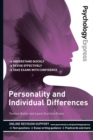 Psychology Express: Personality and Individual Differences : (Undergraduate Revision Guide) - Book