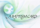 Baptism Card B306 - Book