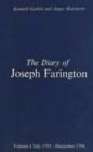 The Diary of Joseph Farington : Volume 1, July 1793-December 1974, Volume 2, January 1795-August 1796 - Book
