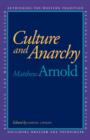 Culture and Anarchy - Book