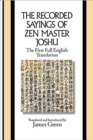 The Recorded Sayings of Zen Master Joshu - Book