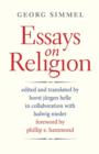 Essays on Religion - Book