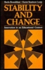 Stability and Change : Innovation in an Educational Context - Book