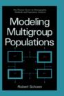 Modeling Multigroup Populations - Book