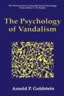 The Psychology of Vandalism - Book