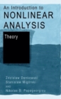 An Introduction to Nonlinear Analysis: Theory - Book
