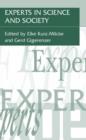 Experts in Science and Society - Book