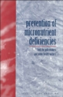 Prevention of Micronutrient Deficiencies : Tools for Policymakers and Public Health Workers - Book