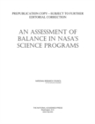 An Assessment of Balance in NASA's Science Programs - Book