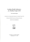 Leading Health Indicators for Healthy People 2010 : First Interim Report - eBook
