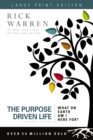 The Purpose Driven Life Large Print : What on Earth Am I Here For? - Book