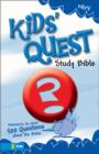 NIrV Kid's Quest Study Bible : Real Questions, Real Answers - Book