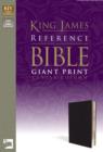 KJV, Reference Bible, Giant Print, Imitation Leather, Navy, Red Letter Edition - Book