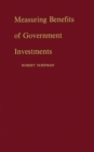 Measuring Benefits of Government Investments - Book