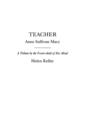 Teacher : Anne Sullivan Macy - Book