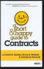 A Short and Happy Guide to Contracts - Book