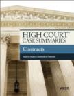 High Court Case Summaries on Contracts, Keyed to Burton - Book