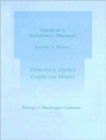 Student Solutions Manual for Elementary Algebra : Graphs and Models - Book