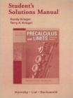 Student Solutions Manual for A Graphical Approach to Precalculus with Limits : A Unit Circle Approach - Book