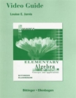 Video Guide for Elementary Algebra : Concepts and Applications Video Guide - Book
