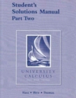 Student Solutions Manual Part 2 for University Calculus - Book