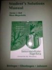 Student Solutions Manual for Intermediate Algebra : Graphs and Models - Book