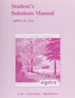 Student Solutions Manual for Beginning and Intermediate Algebra - Book