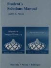 Student Solutions Manual for College Algebra & Trigonometry and Precalculus - Book