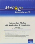 MathXL Tutorials on CD for Intermediate Algebra with Applications & Visualization - Book