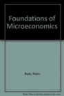 Foundations of Microeconomics - Book
