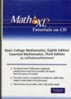 MathXL Tutorials on CD for Basic College Mathematics - Book