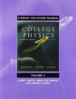 Student Solutions Manual for College Physics : A Strategic Approach Volume 2 (Chs. 17-30) - Book