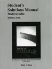 Student Solutions Manual, Multivariable, for Thomas' Calculus and Thomas' Calculus : Early Transcendentals - Book