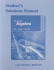 Student Solutions Manual for Beginning Algebra - Book