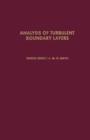 Analysis of Turbulent Boundary Layers - eBook