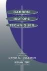 Carbon Isotope Techniques - eBook