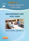 Mosby's Nursing Assistant Video Skills: Vital Signs - Book