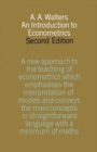 An Introduction to Econometrics - Book