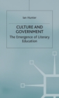 Culture and Government : The Emergence of Literary Education - Book