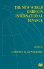 The New World Order in International Finance - Book