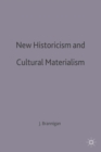New Historicism and Cultural Materialism - Book