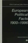 European Political Facts, 1900-96 - Book