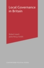 Local Governance in Britain - Book