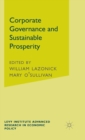 Corporate Governance and Sustainable Prosperity - Book
