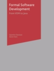 Formal Software Development : From VDM to Java - Book