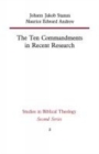 The Ten Commandments in Recent Research - Book