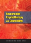 Researching Psychotherapy and Counselling - eBook