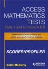 Access Mathematics Tests (AMT) 1 & 2 Scorer/Profiler CD-ROM - Book