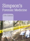 Simpson's Forensic Medicine, 13th Edition - Book
