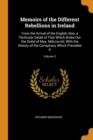 MEMOIRS OF THE DIFFERENT REBELLIONS IN I - Book